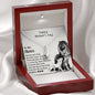MOTHER DAY, Mother's Day Necklace, Message Card Mom, Alluring Beauty Necklace