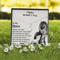 MOTHER DAY, Mother's Day Necklace, Message Card Mom, Alluring Beauty Necklace