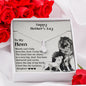 MOTHER DAY, Mother's Day Necklace, Message Card Mom, Alluring Beauty Necklace