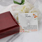MOTHER DAY, Mother's Day Necklace, Message Card Mom, Eternal Hope Necklace