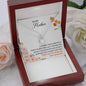 MOTHER DAY, Mother's Day Necklace, Message Card Mom, Eternal Hope Necklace