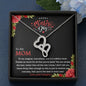 MOTHER DAY, Mother's Day Necklace, Message Card Mom, To My Mother, Women's Gift