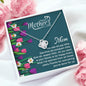 MOTHER DAY, Mother's Day Necklace, Message Card Mom, Love Knot Necklace