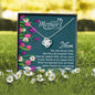 MOTHER DAY, Mother's Day Necklace, Message Card Mom, Love Knot Necklace
