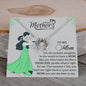 MOTHER DAY, Mother's Day Necklace, Message Card Mom, Lucky Necklace
