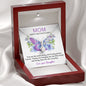 MOTHER DAY, Mother's Day Necklace, Message Card Mom, Mom Gift, Mother's Day Gifts