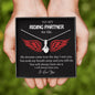 To My Riding Partner, Harley Lovers, Alluring Beauty, Message Card Necklace