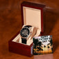 FATHER'S DAY Openwork Watch, DAD Gift, Happy Father's Day To My Dad