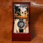 HAPPY BIRTHDAY Watch, DAD Gift, Happy Birthday To My Dad, OpenWork Watch, Gift for Dad, Gift from Son or Daughter, Father's Day Box