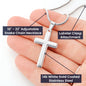 Grad Gift, Cross Necklace, Graduation Day, Graduation Ceremony, Highschool Grad, Gift for Son
