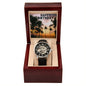 HAPPY BIRTHDAY Watch, DAD Gift, Happy Birthday To My Dad, OpenWork Watch, Gift for Dad, Gift from Son or Daughter, Father's Day Box