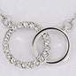 Best Bonus Mom Necklace, Perfect Pair Cubic Zirconia Necklace, For Mom's Birthday