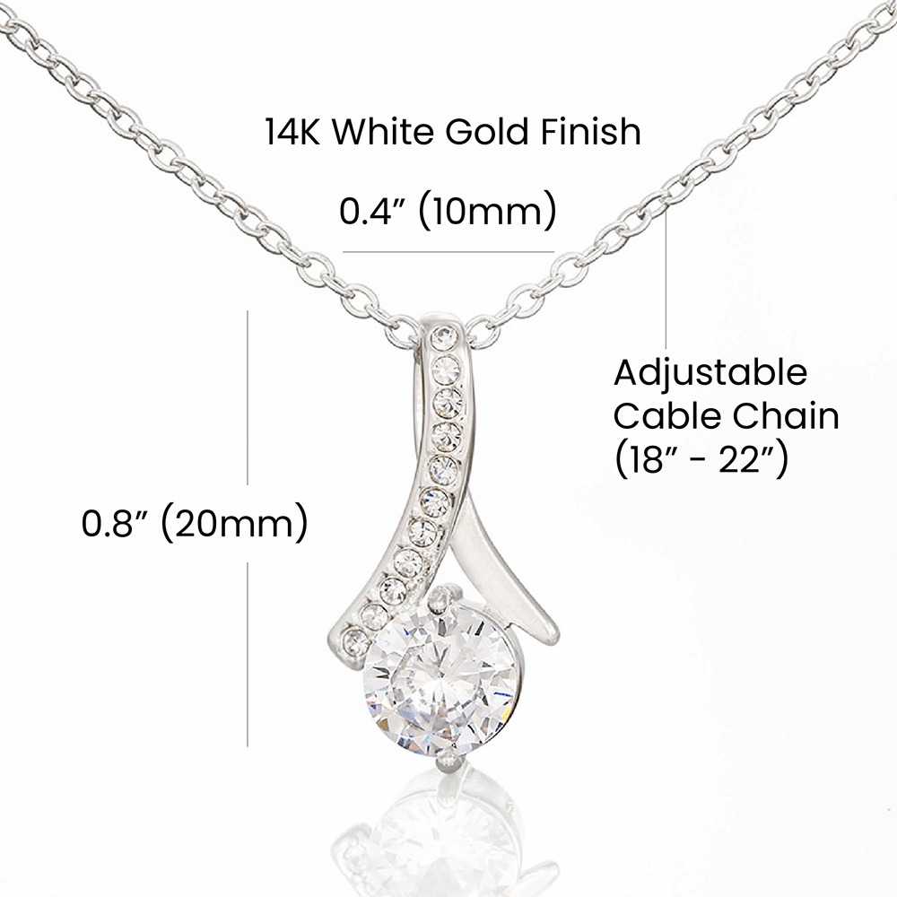 To My Riding Partner, Harley Lovers, Alluring Beauty, Message Card Necklace