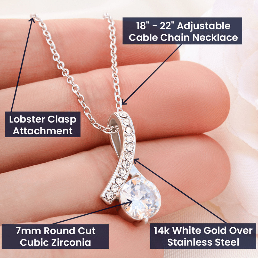 To My Riding Partner, Harley Lovers, Alluring Beauty, Message Card Necklace