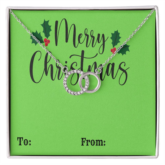 Merry Christmas Perfect Pair Necklace Gift for Wife Gift for Her Gift for Mom Gift for Daughter