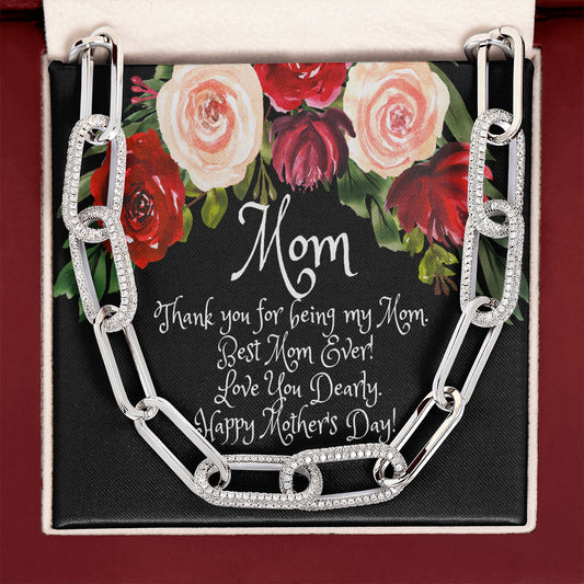 MOTHER DAY, Mother's Day Necklace, To A Beautiful Mom, To My Mother, Gift Mother