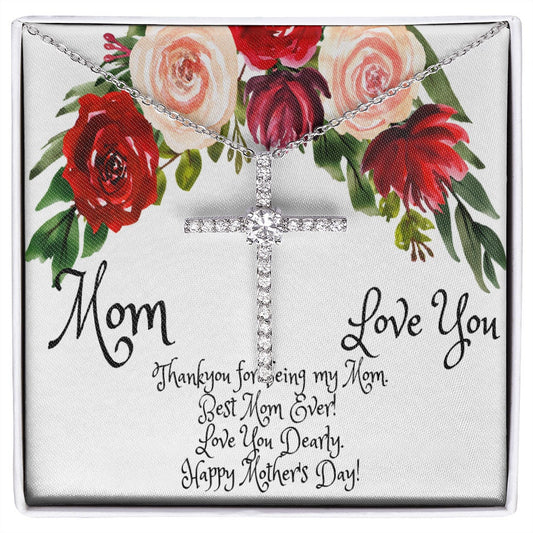 MOTHER DAY, Mother's Day Necklace, To A Beautiful Mom, To My Mother, Gift Mother