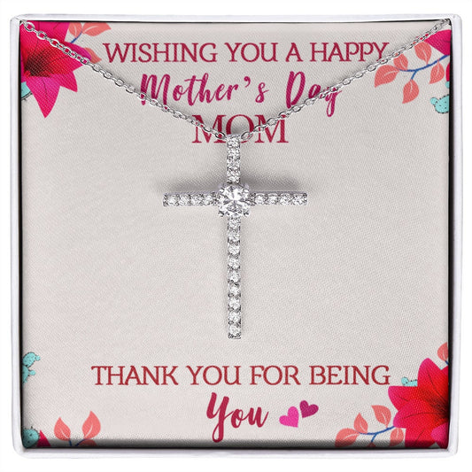 MOTHER DAY, Mother's Day Necklace, To A Beautiful Mom, To My Mother