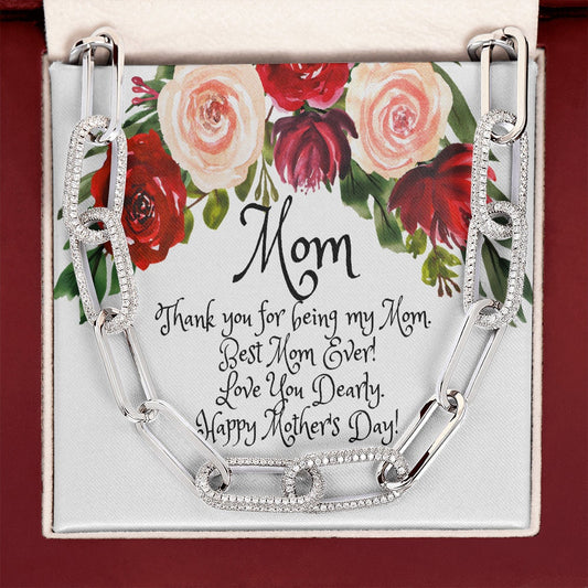 MOTHER DAY, Mother's Day Necklace, To A Beautiful Mom, To My Mother