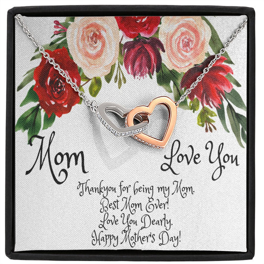 MOTHER DAY, Mother's Day Necklace, To A Beautiful Mom, To My Mother