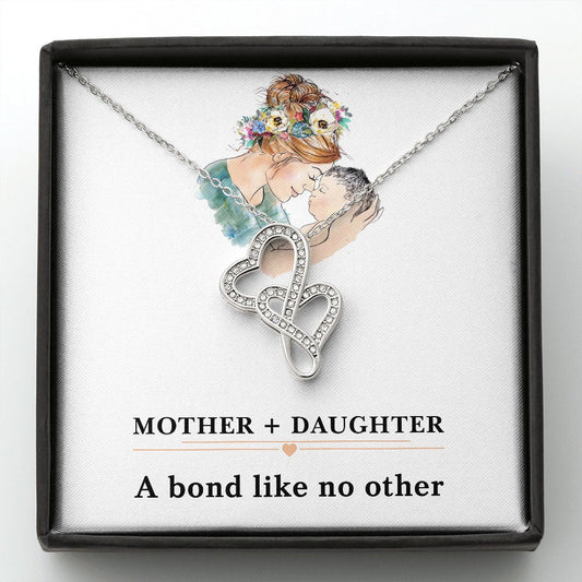 MOTHER DAY, Mother's Day Necklace, Message Card Mom, To My Mother
