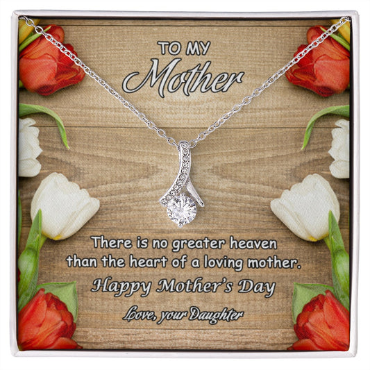 MOTHER DAY, Mother's Day Necklace, Message Card Mom, Alluring Beauty Necklace